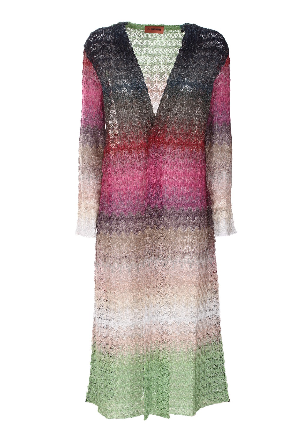 shop MISSONI Saldi Cardigan: Missoni cardigan lungo con iconico motivo Missoni, multicolore.
Maniche lunghe.
Composizione: 50% Viscosa, 32% Cupro, 18% Poliestere.
Composizione fodera: 94% poliestere 6% elastan.
Fabbricato in Italia.. DS22WM07 BR00HR-SM8DI number 175760